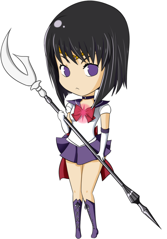 Sailor Saturn By Hachi-michi - Cartoon (693x1154)