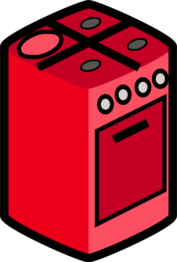 Four Eyed Cooker - Clip Art (600x885)