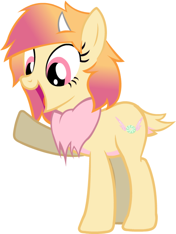 Mim By Thunder-blur - Cartoon (571x758)