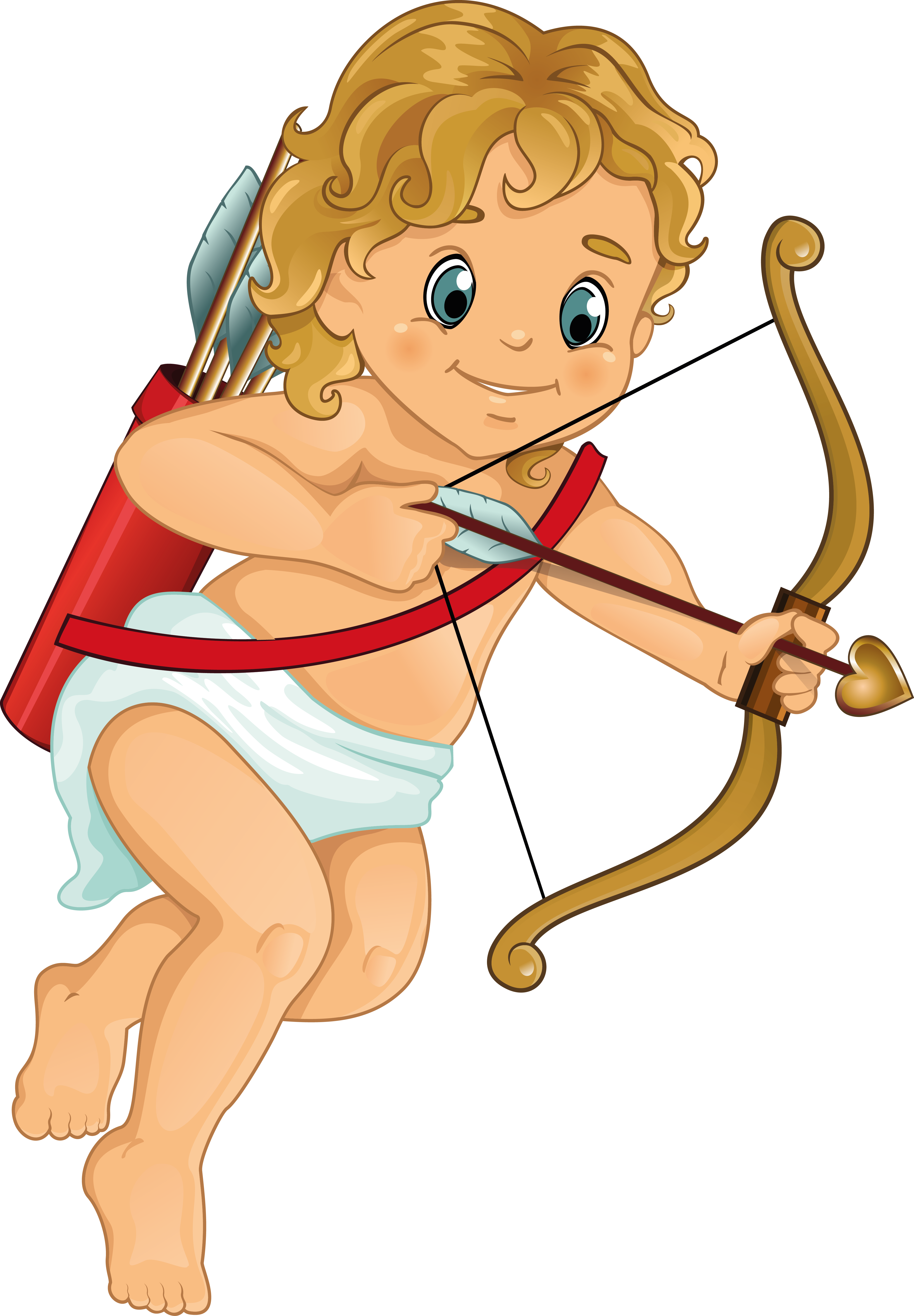 Cherub Angel Cupid Illustration - Love Cupid Png (4039x5817)