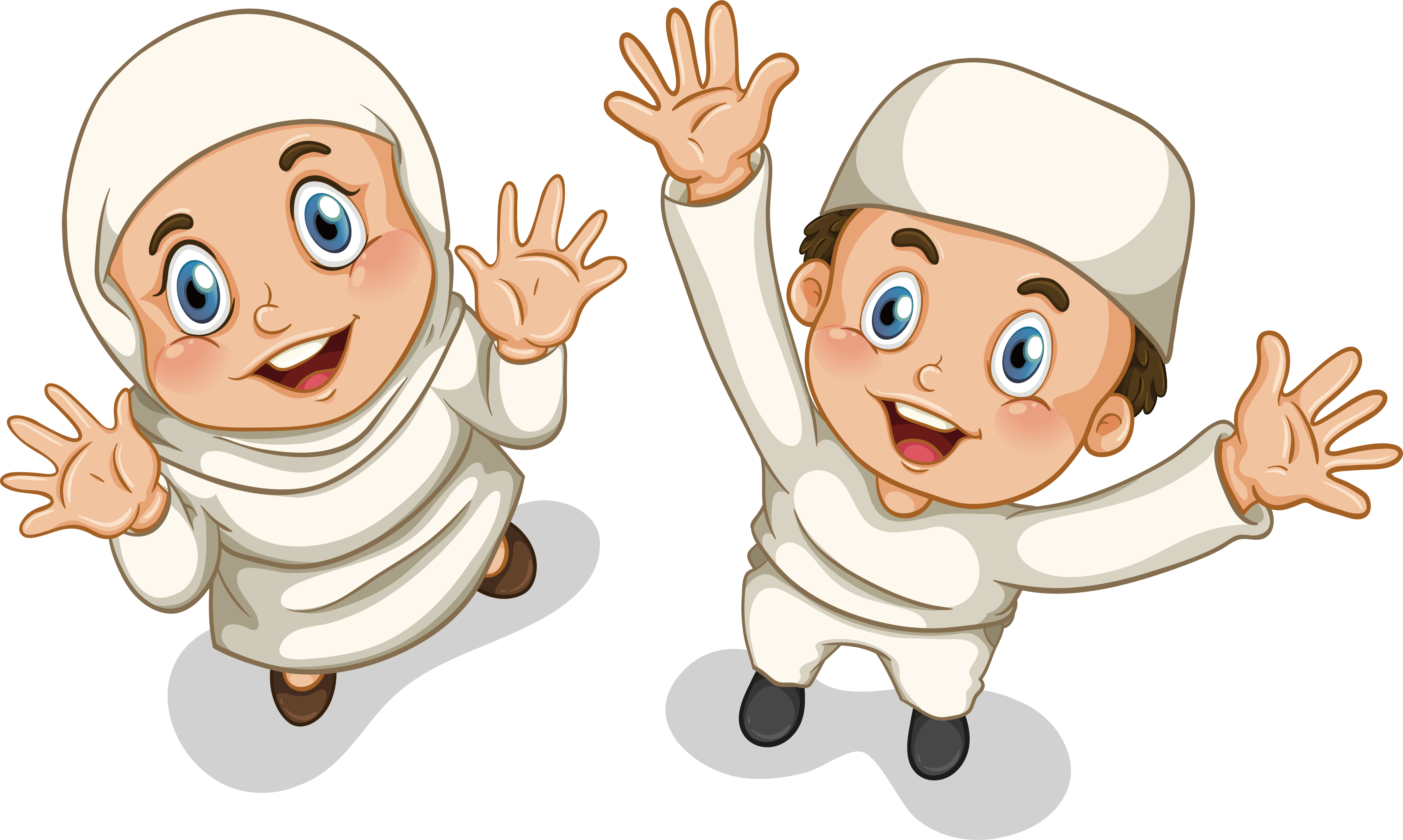 Muslim Islam Boy Illustration - Muslim Islam Boy Illustration (4383x2624)