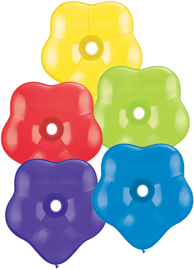 6 Inch Blossom Geo Balloons - Flower Assortment 100bag (600x600)