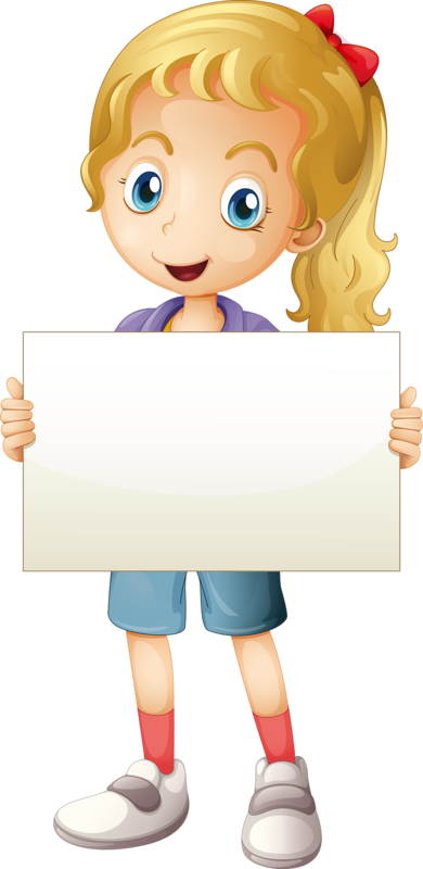 Фото, Автор Inshv На Яндекс - Blonde Smart Girl Clipart (390x800)