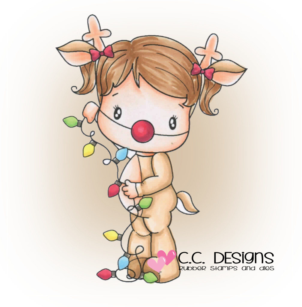 Designs Swiss Pixie Reindeer Lucy Rubber Stamp - Designs Swiss Pixie Reindeer Lucy Rubber Stamp (1007x1024)
