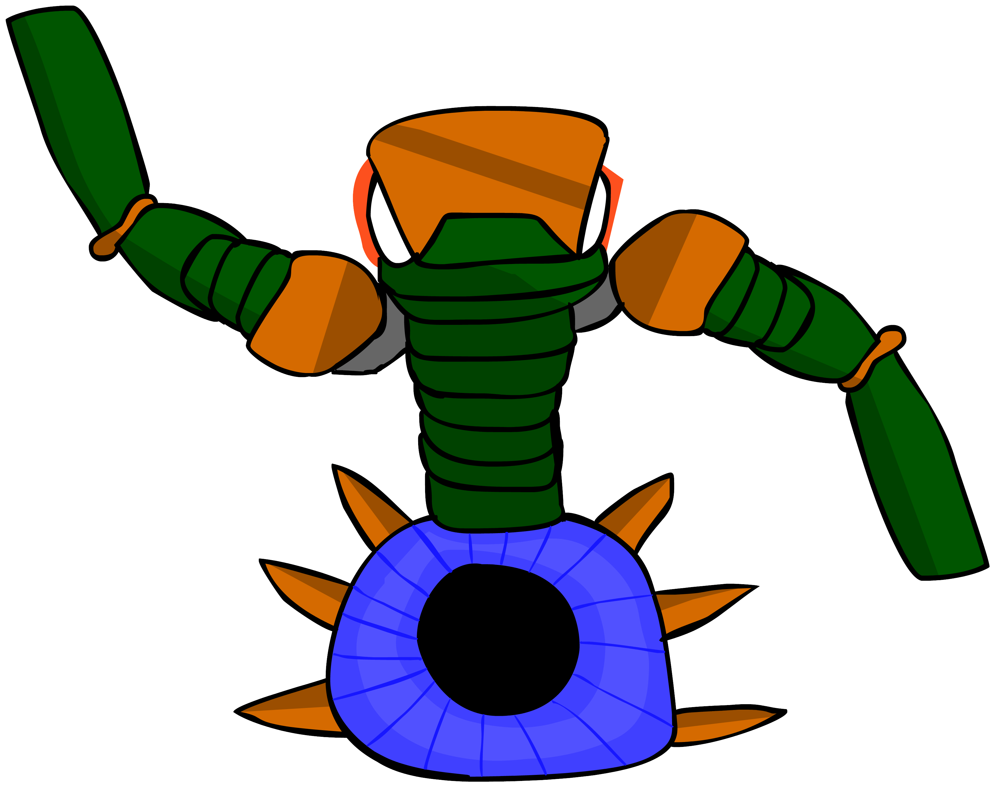 Kraikun Bot [junkyard Apocalypse]artwork - Cartoon (3900x2900)