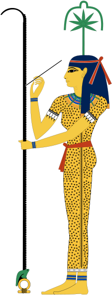 Seshat Is The Ancient Egyptian Goddess Of Record-keeping - Seshat Egyptian Goddess (265x598)