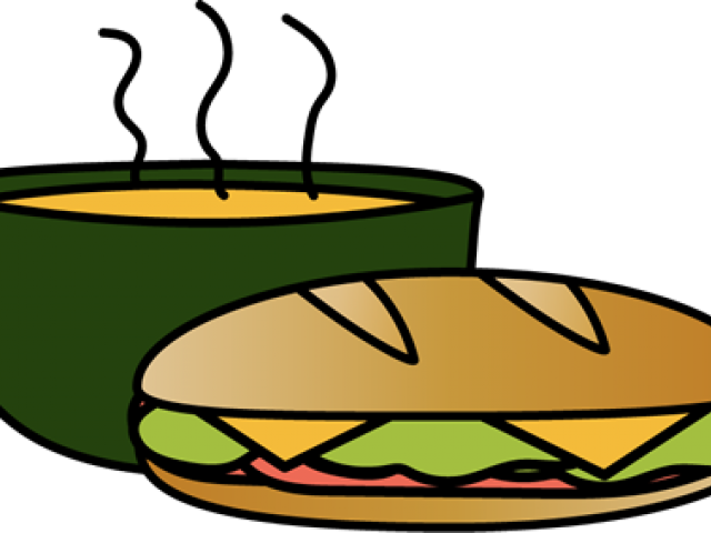 Sandwich Clipart Warm Food - Lunchclip Art Free (640x480)