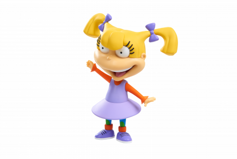Rugrats Poseable Angelica Figure - Just Play Nick 90's Rugrats 6 Inch Vinyl Figure - Angelica (470x314)