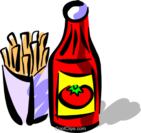 Ketchup Royalty Free Vector Clip Art Illustration - Ketchup Vector Png (746x700)