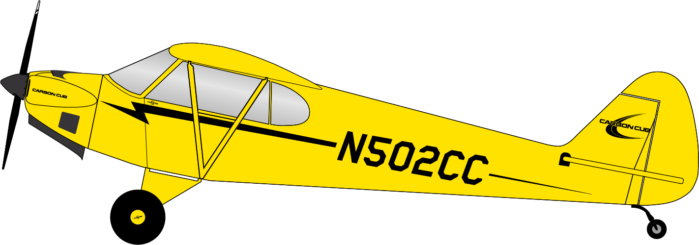Your Aircraft Preview - Cubcrafters Yellow (1422x500)