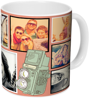 Photo Collage Coffee Mug - Mugs Collage (349x350)