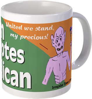 Gollum Coffee Mug Gollum Votes Republican Coffee Mug - Mug (350x350)
