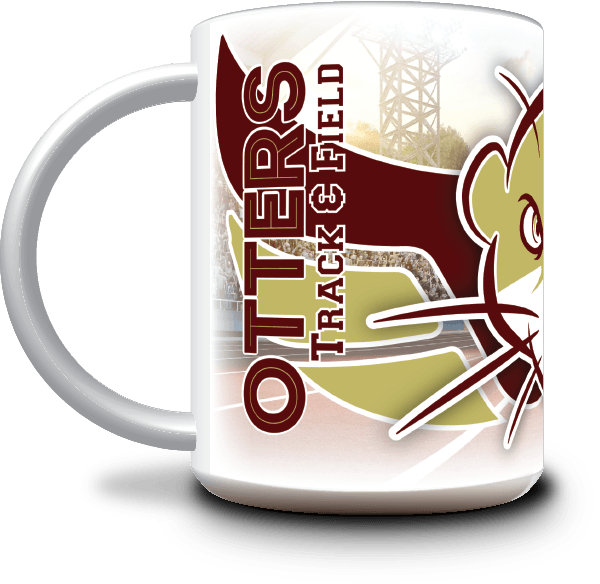 Ff Otters Track & Field 2018 Coffee Mug - Beer Stein (600x584)