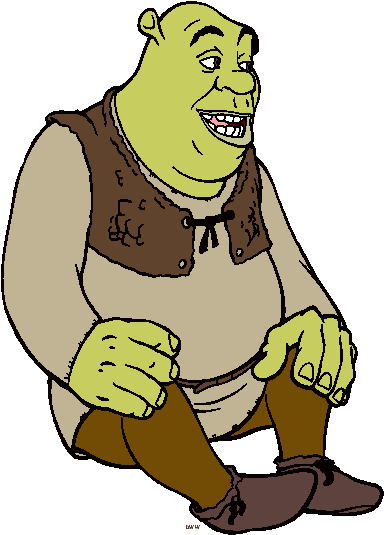 Shrek Clipart - Shrek Clipart (386x545)