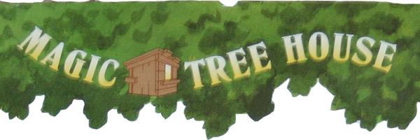 Pin Magic Tree House Clipart - Lions At Lunchtime [book] (600x200)
