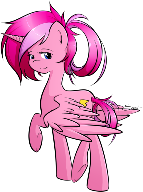 Lightning Rod By Secret-pony - Cartoon (529x672)