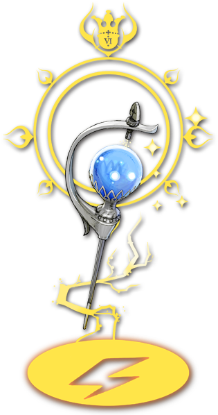 Lightning Rod Stafficon - Illustration (367x605)