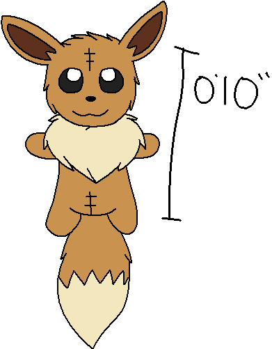 ^u^ She Also Owns A 6-inch Totoro Plushy - Cartoon (417x524)