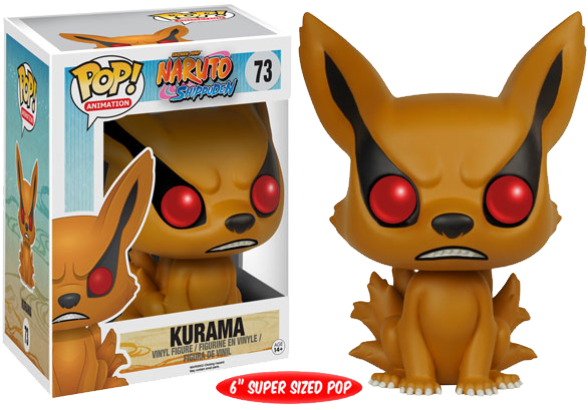 Pop Figure Naruto Kurama 6 Inch - Kurama Pop Figure (601x430)