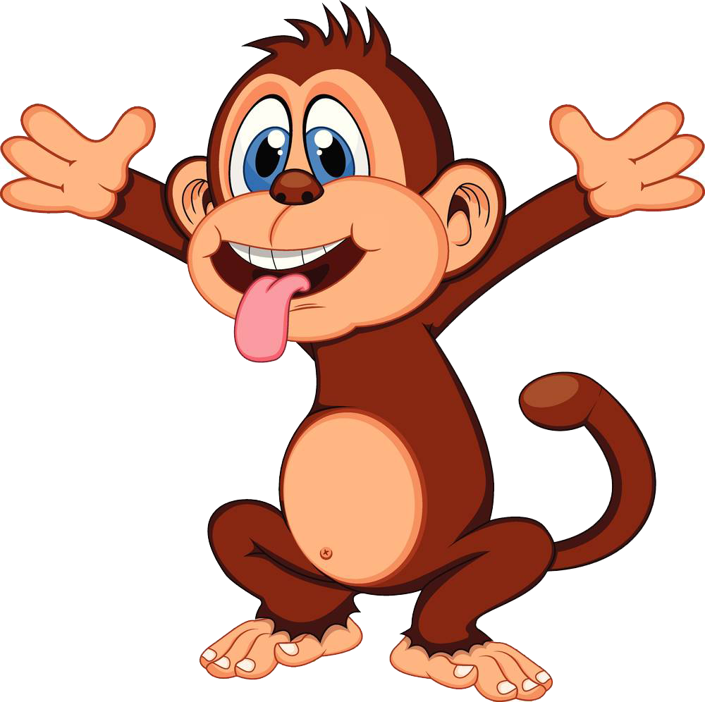 Chimpanzee Cartoon Monkey Royalty-free - Chimpanzee Cartoon (1000x996)