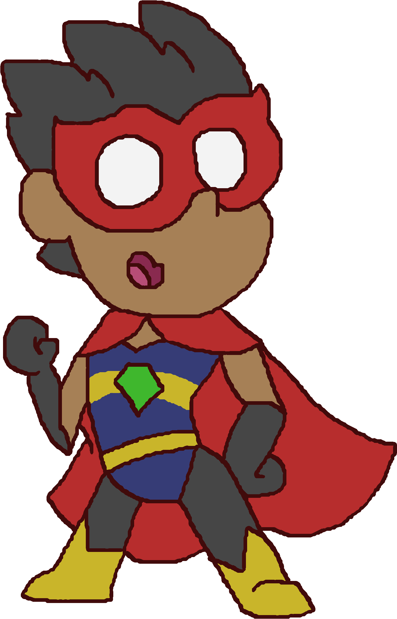 In Battle, Pierre Is A Pretty Balanced Character - Cartoon (1400x2100)