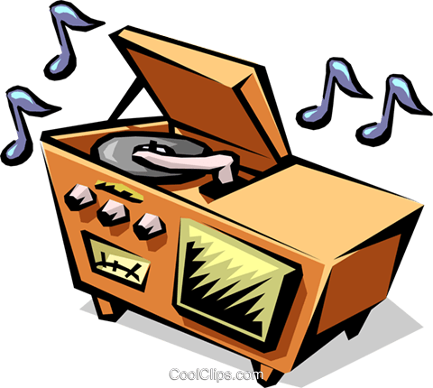 Stereo Clipart - Som Clipart (480x430)