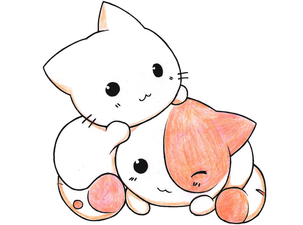 Kitten Clipart Kawaii - Kittens Kawaii (1024x777)