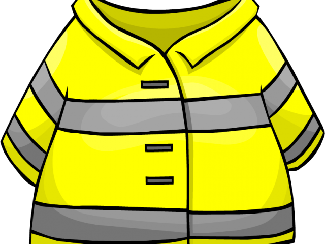 Firefighter Clipart Suit - Firefighter Coat Clipart (640x480)