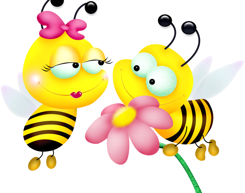 Bumblebee Border Flowers Clip Art - Famixyal High Quality Creative Wrist-protected Personalized (1024x808)