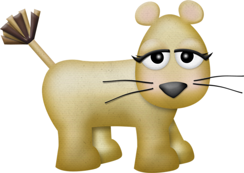 Girl Lion - Zoo (500x355)