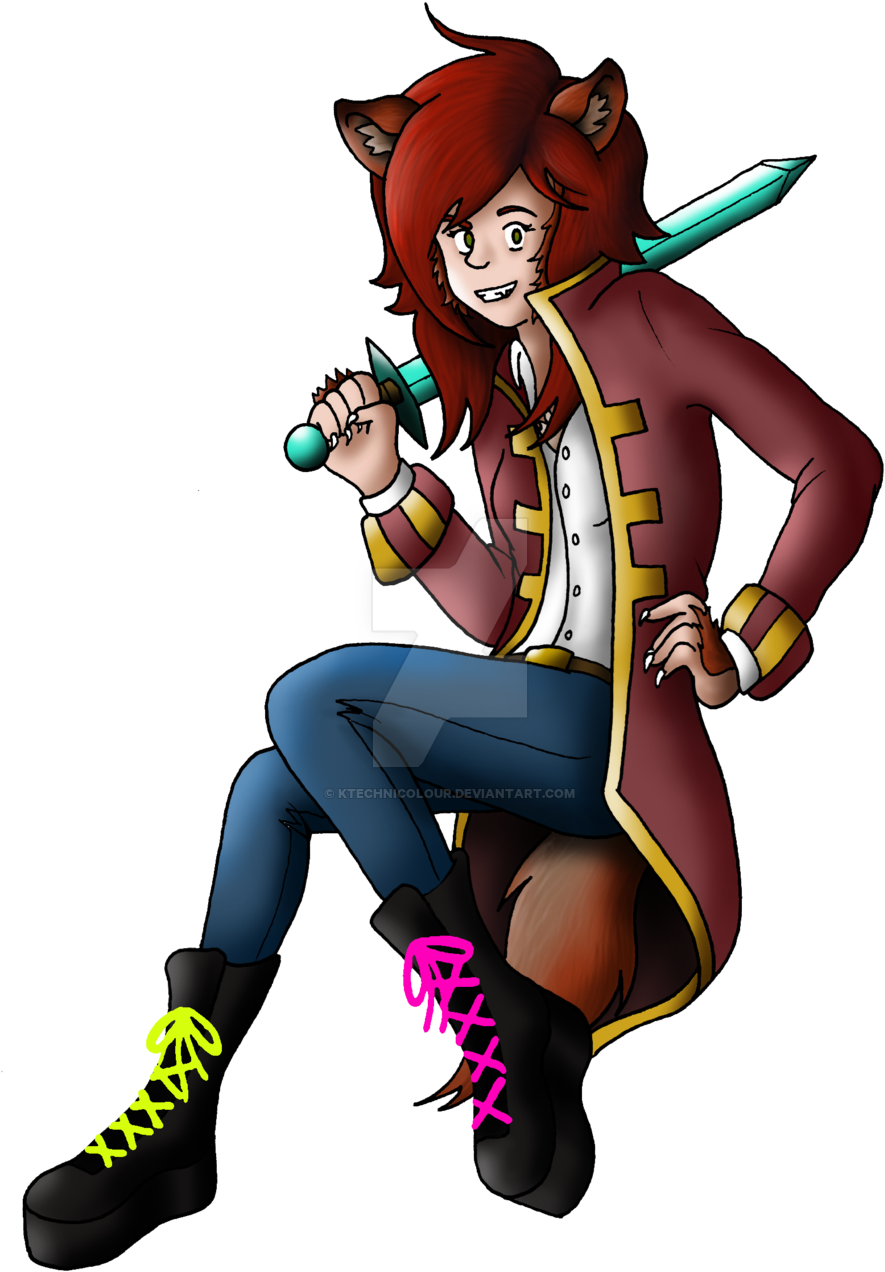 New Minecraft Character By Ktechnicolour - Cartoon (1024x1334)