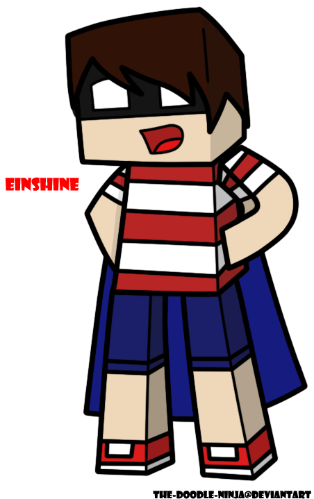 Drawn Ninja Minecraft - Cartoons De Minecraft De Ninja (477x735)