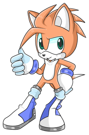 Amy X Tails Fan Child - Tails X Amy Kid (300x500)