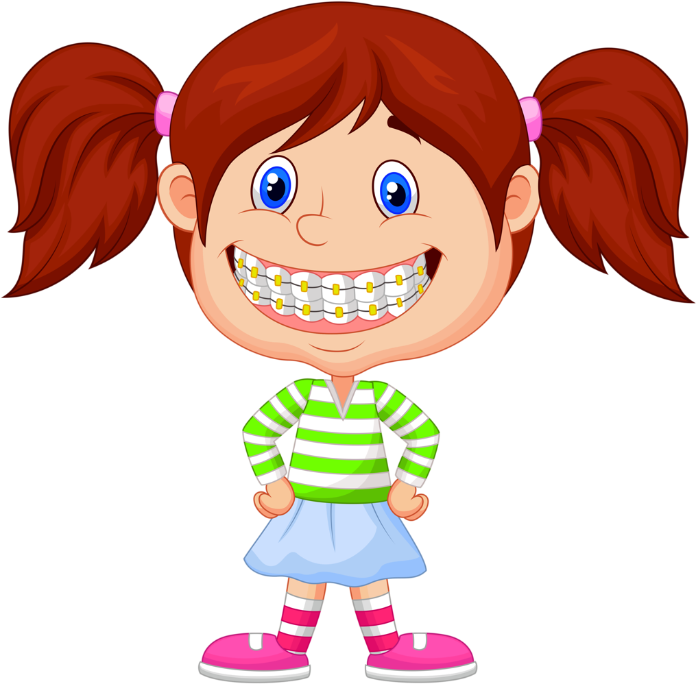 Bonecas & Meninas - Little Girl Cartoon (1024x1011)