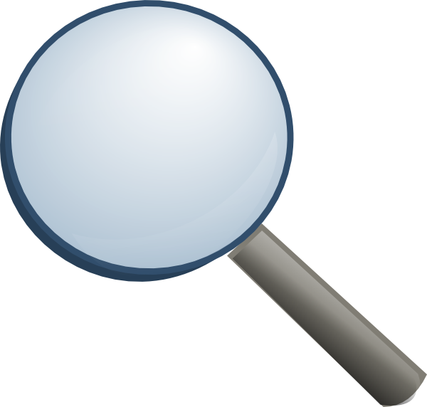 Magnifying Glass Clipart (640x609)