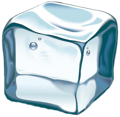 Ice Png Image - Ice Cube Clipart Png (398x390)