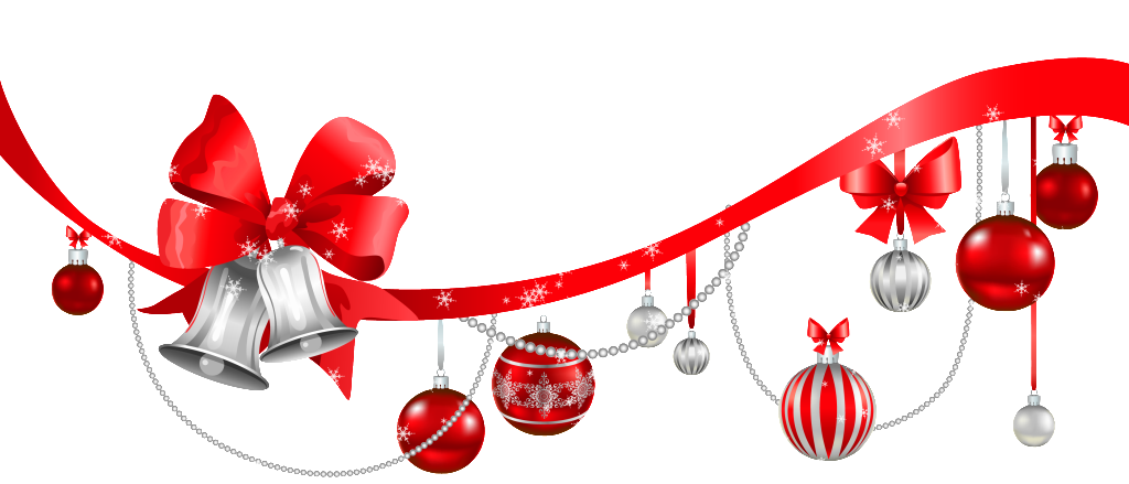 28 Collection Of Christmas Decorations Clipart High - Merry Christmas Decoration Png (1024x439)