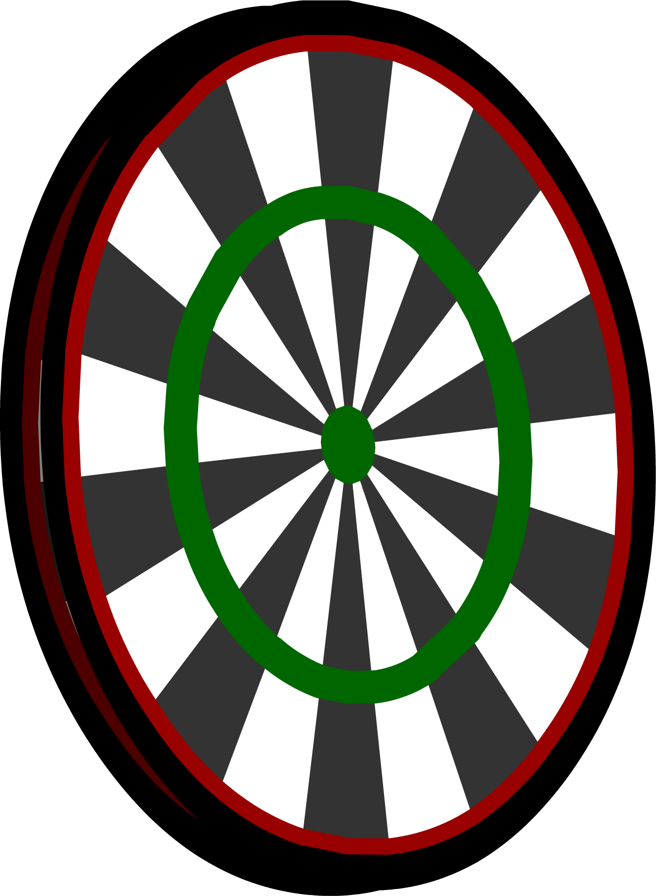 Dart Board Sprite 001 - Darts Animated Gif (1322x1805)