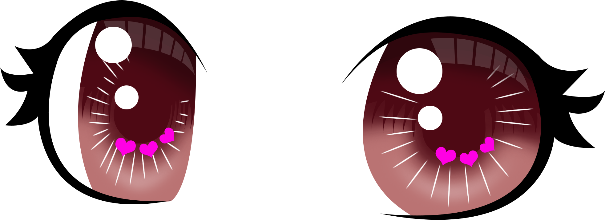 How To Draw Anime/chibi Eyes Steemit - Eye Ideas Anime Chibi (2000x876)