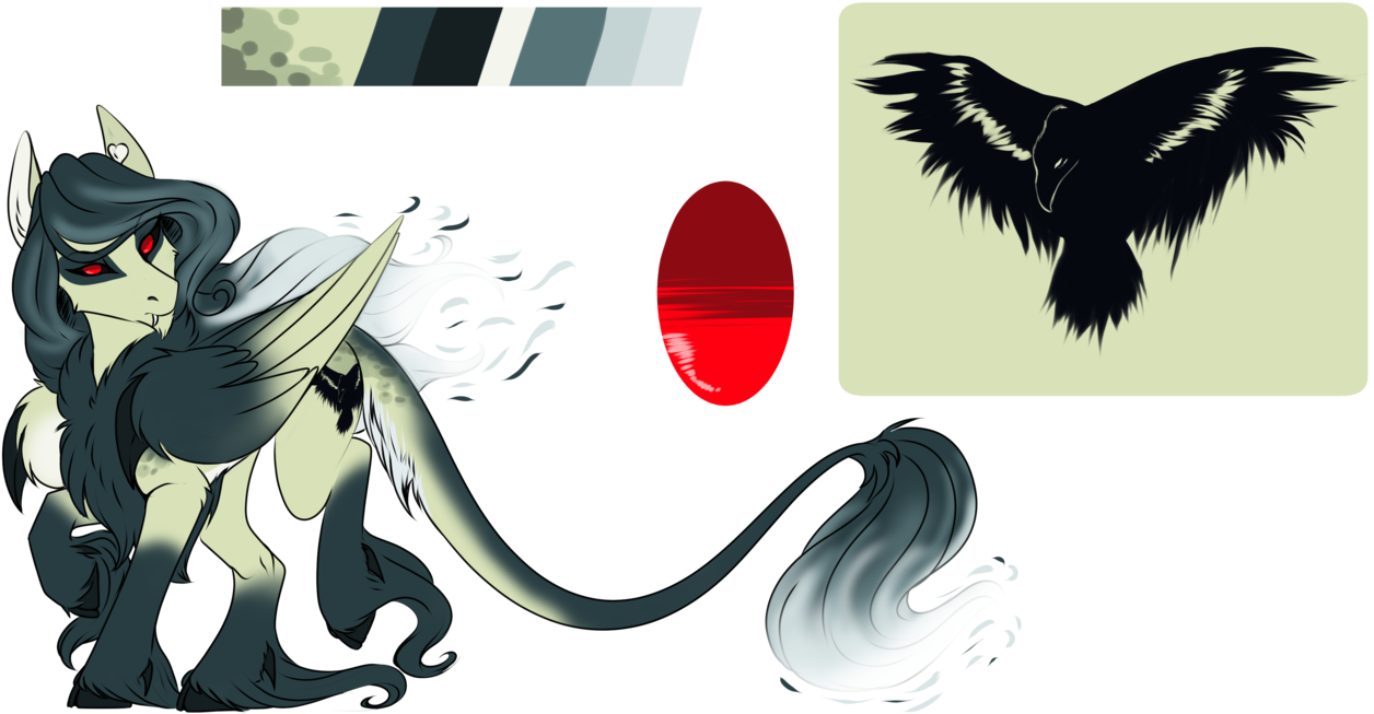 Theecchiqueen, Cloven Hooves, Death, Fangs, Female, - Illustration (1280x668)