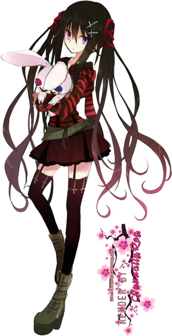 Decal Anime Girls Roblox (653x1224)