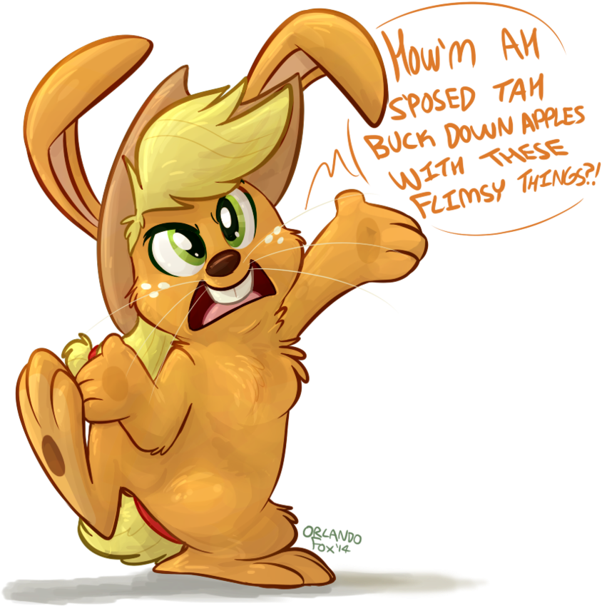 Applebun By Thedoggygal - Orlando Fox Cat (878x910)