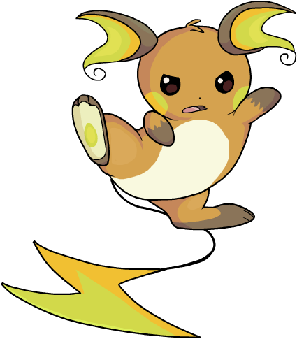 Raichu By Happycrumble On Deviantart - Raichu Cute (425x485)