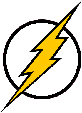 Flash Clipart Super Hero - Flash Superhero Logo Png (480x480)