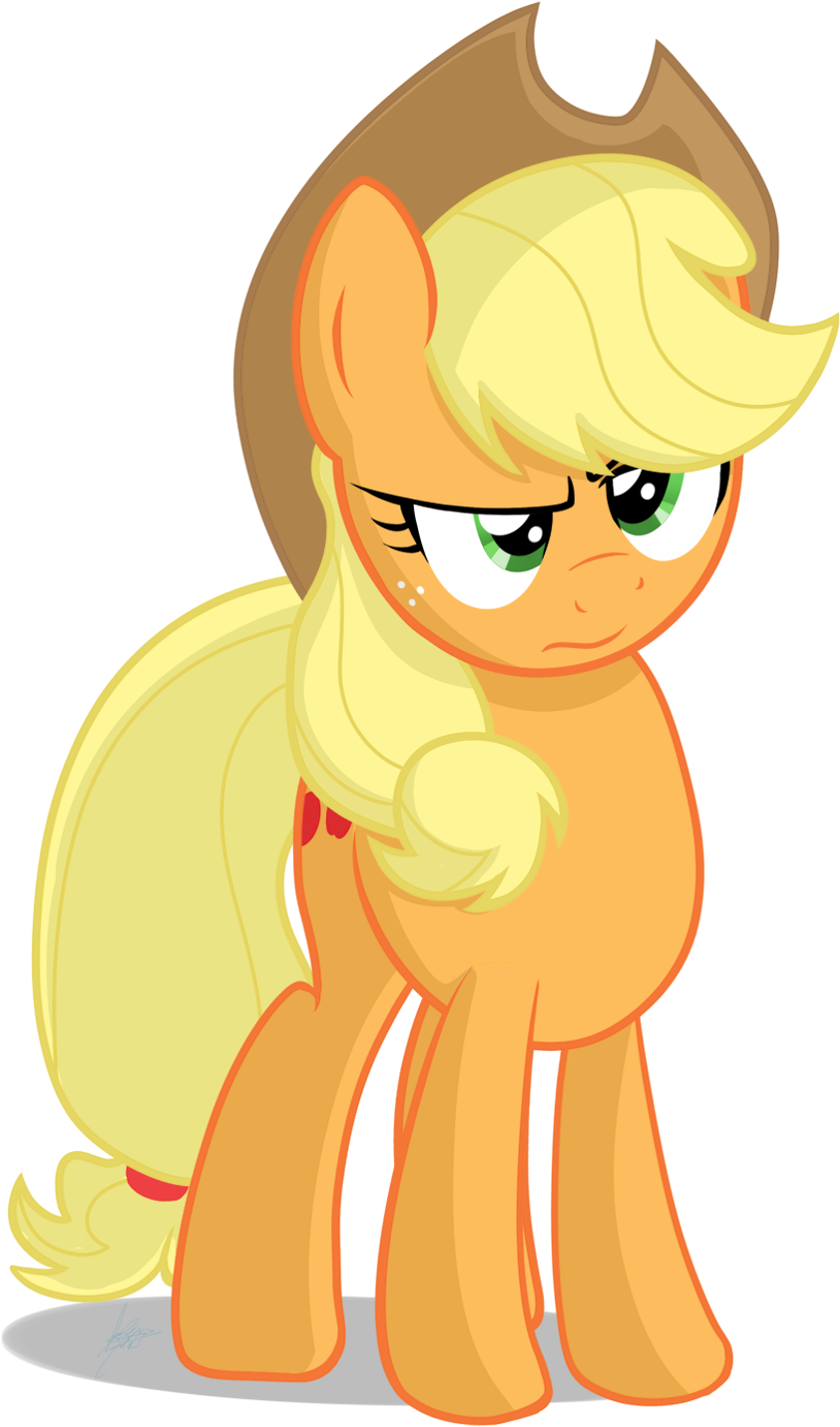 My Little Pony Lxvi - Applejack Elements Of Harmony (999x1549)