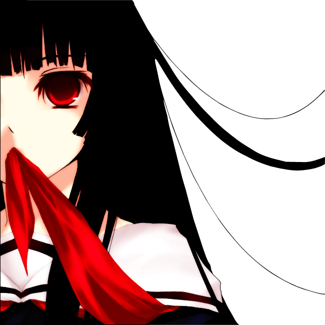 Jigoku Shoujo Enma Ai - Jigoku Shoujo Png (650x650)