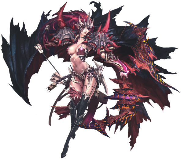 Anime Picture With Chaos Online Serena Tagme (artist) - 弓箭 手 動漫 (600x537)