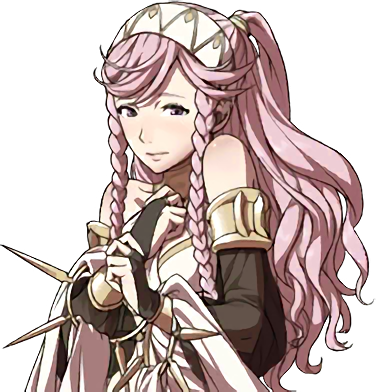 Hair Color - Fire Emblem Awakening Olivia (376x392)