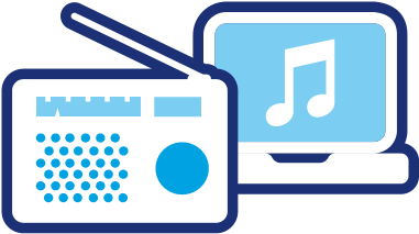 Haktradio And Other Streaming Options Paving The Way - Streaming Vs Radio (404x340)