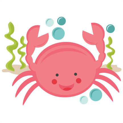 Under The Sea Clipart Sea Clipart Mermaid Clipart Crab - Quadro Infantil Sereia (432x432)
